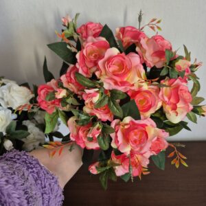 Троянди букет, відкриті, рожевий