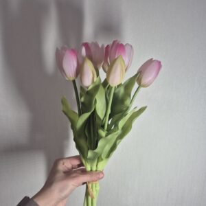 Гелеві тюльпани Класичні, 36 см, світло-рожевий 2
