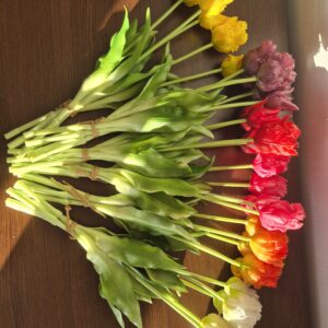 Опт. Гелеві тюльпани Хвилясті, 40 см